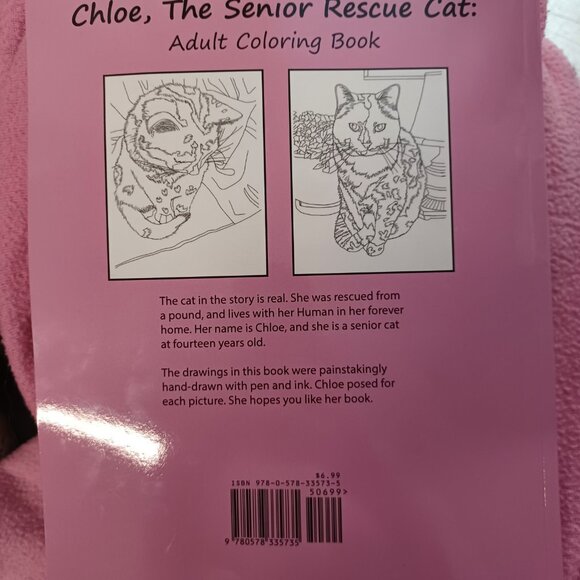 Cat Coloring Book - Picture 3 of 6